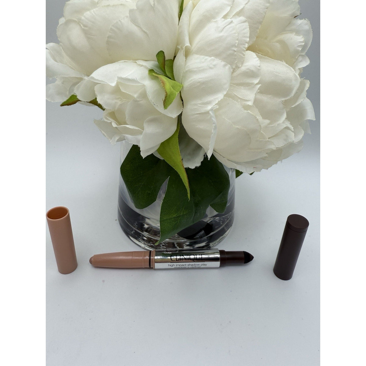 CLINIQUE High Impact Shadow Play Eyeshadow + Definer 04 Cafe Au Lait