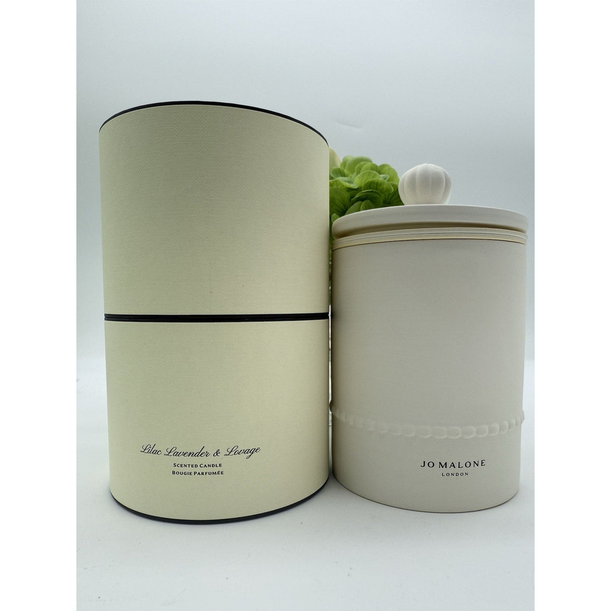 Jo Malone Lilac Lavender Lovage Perfume Scented Candle Gift Box 3.35in