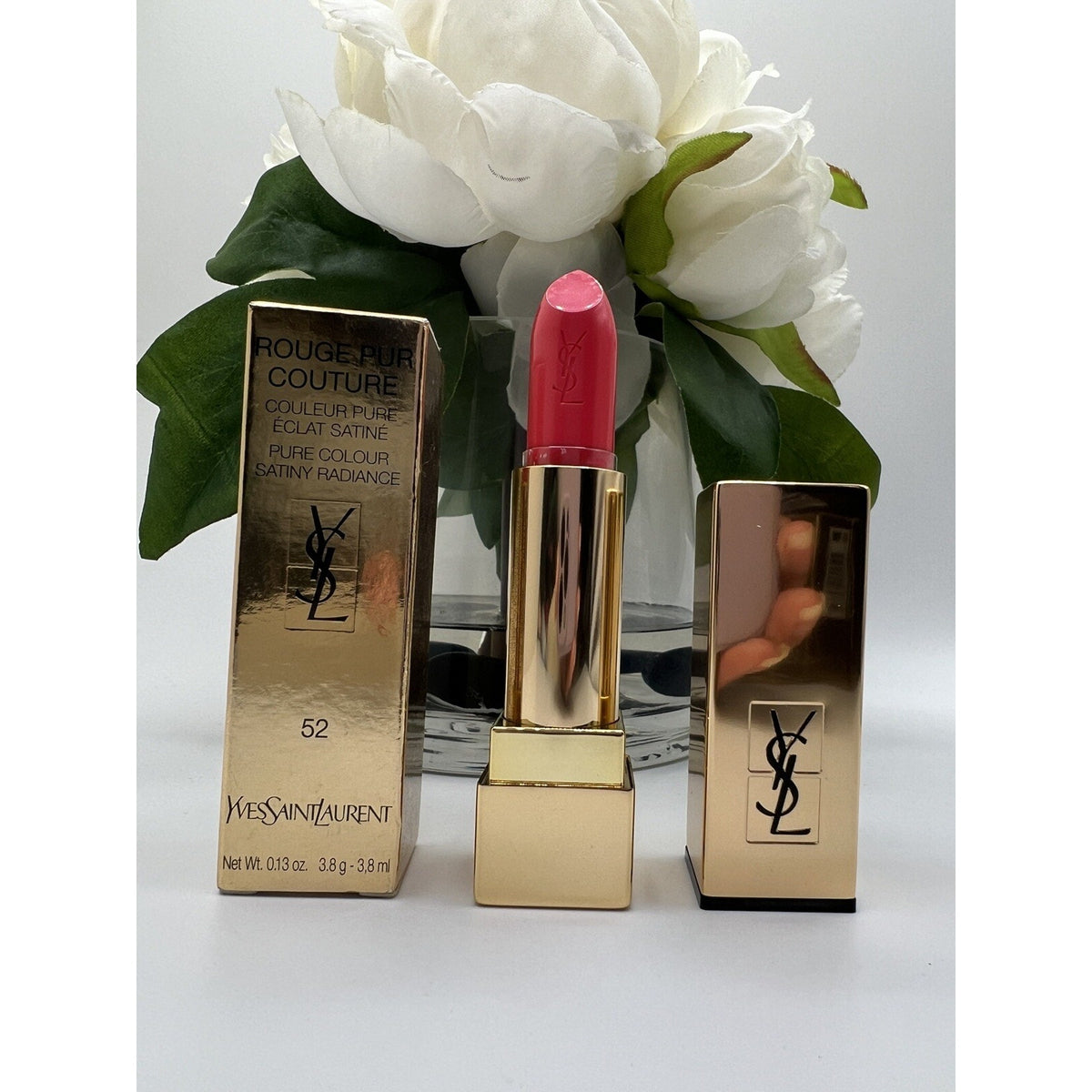 Ysl Yves Saint Laurent Rouge Pur Couture Lipstick 52 ROUGE ROSE 3.8g