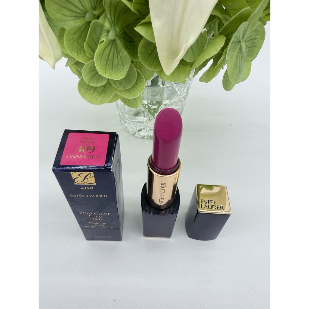 Estee Lauder Pure Color Envy Matte Sculpting Lipstick 409 Uninhibited .13oz/3.5g