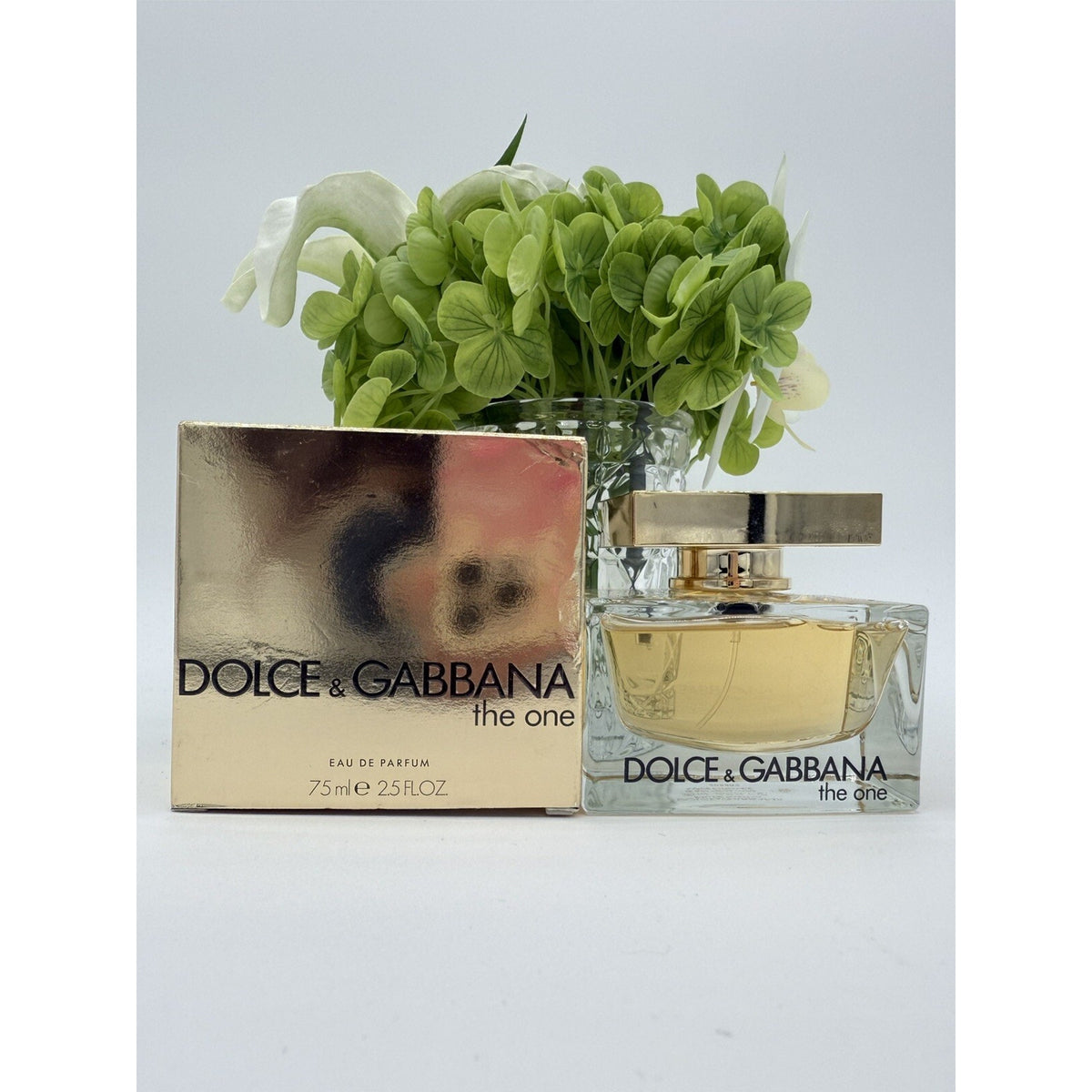 Dolce & Gabbana The One Eau De Parfum for Women 2.5oz / 75ml Unsealed Box