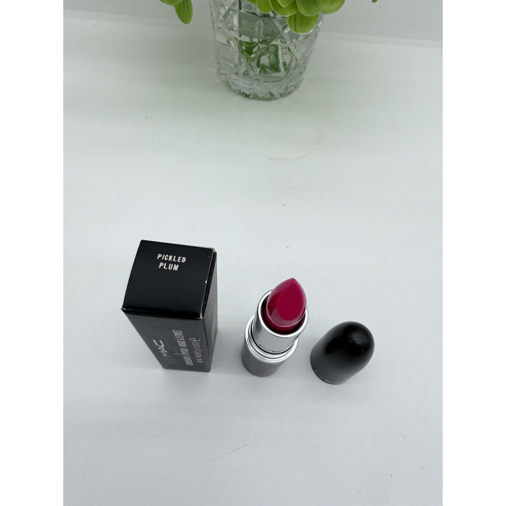 MAC Cremesheen Lipstick PICKLED PLUM Full Size 3g / 0.1oz