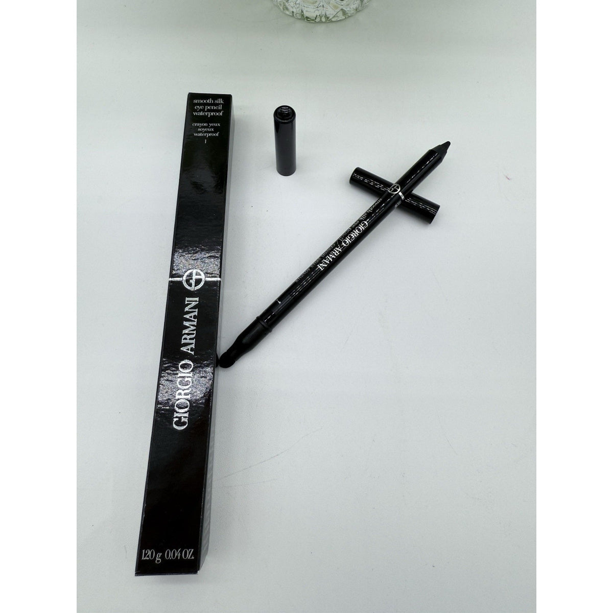 Giorgio Armani Smooth Silk Eye Pencil Waterproof with Smudger #1 1.2g / .04oz