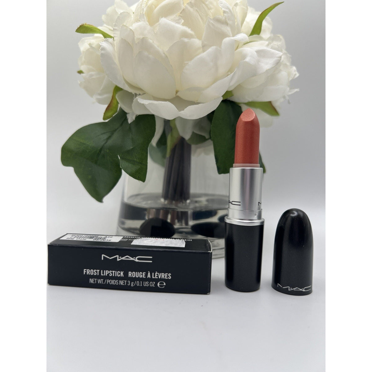 MAC Frost Lipstick MELTDOWN New In Box Full Size Discontinued