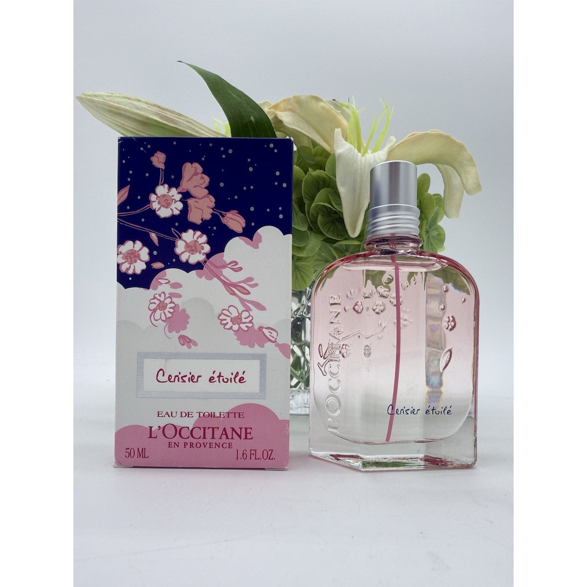L'Occitane en Provence Cerisier Etoile Eau De Toilette 1.6oz Limited Edition
