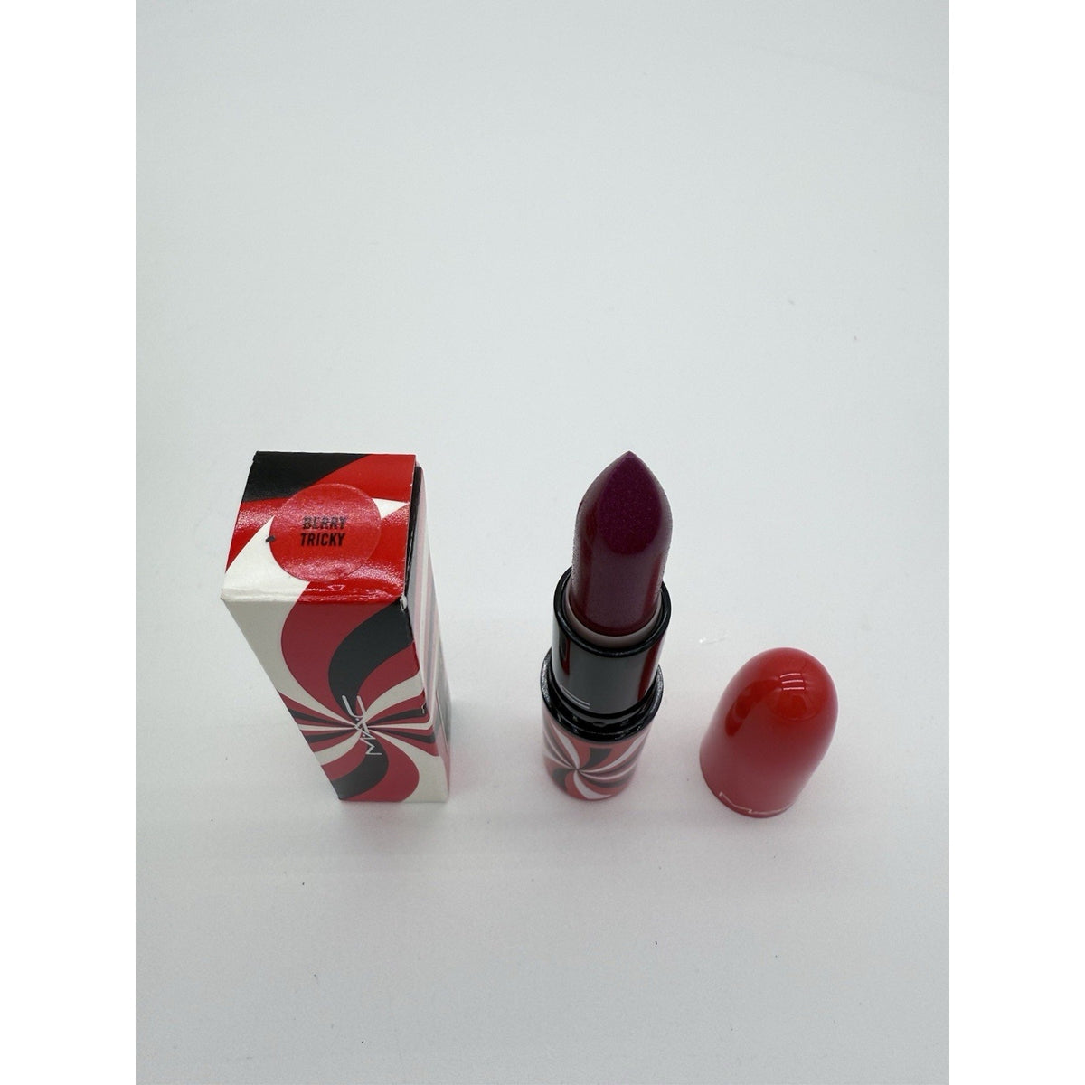 MAC Frost Lipstick Berry Tricky Frost Holiday Collection 0.10 OZ/ 3G