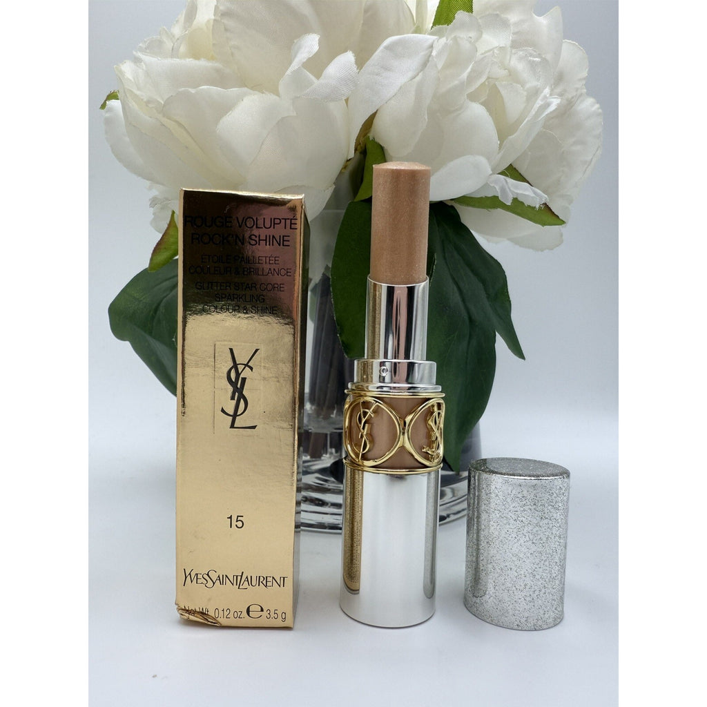 Yves Saint Laurent Rouge Volupte Rock'n Shine 15 Gold Track 0.12oz/3.5g
