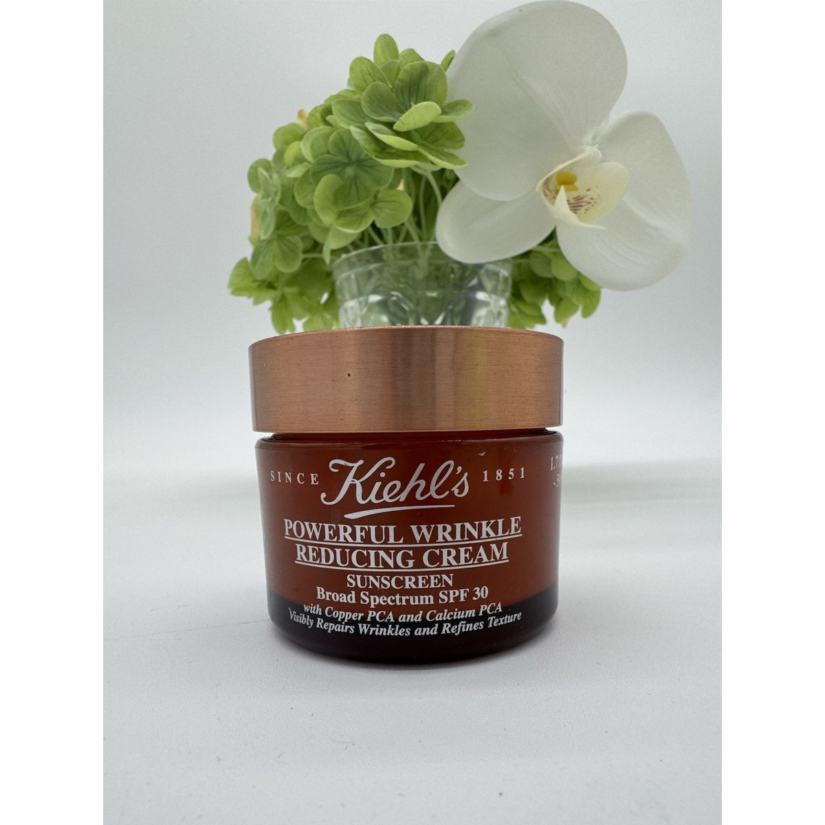 Kiehl's Powerful Wrinkle Reducing Cream Sunscreen SPF 30 - 1.7 oz / 50 mL New