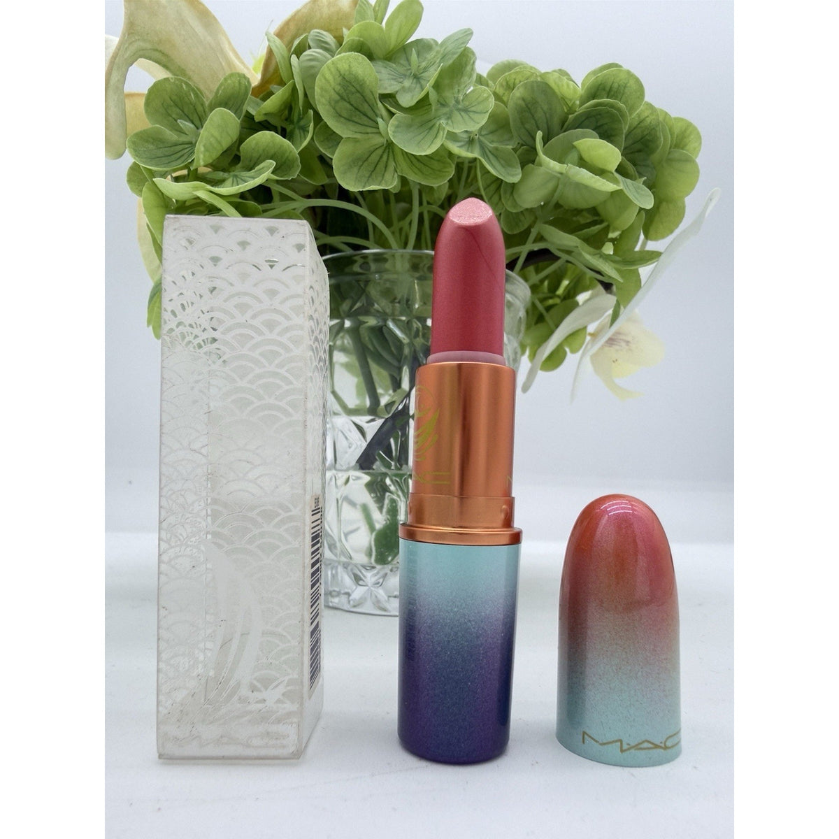 MAC Frost Lipstick in CB 96 Full Size .1oz / 3g Limited Edition Case
