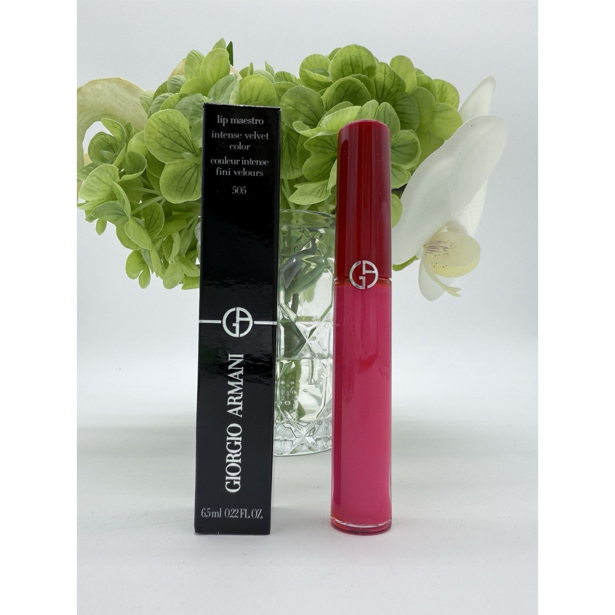 Giorgio Armani Lip Maestro Intense Velvet Color 6.5ml Makeup Lip Gloss Color 505