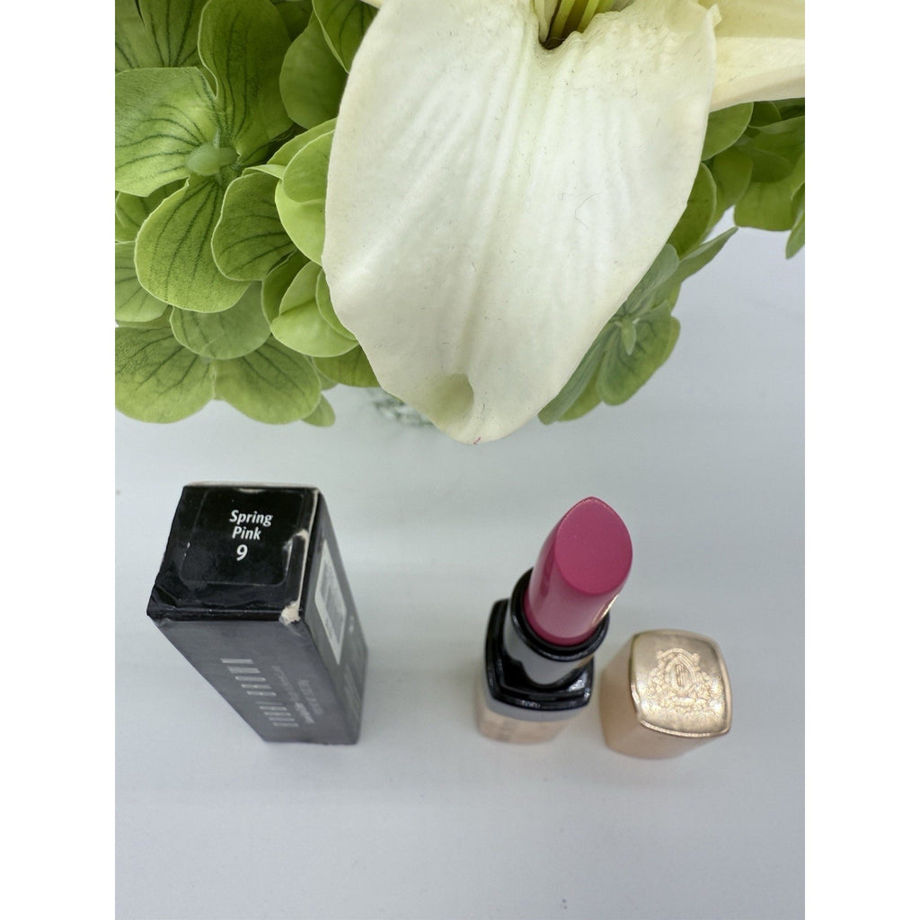 Bobbi Brown Luxe Lip Color 9 Spring pink .12 oz./3.5g Damage Box