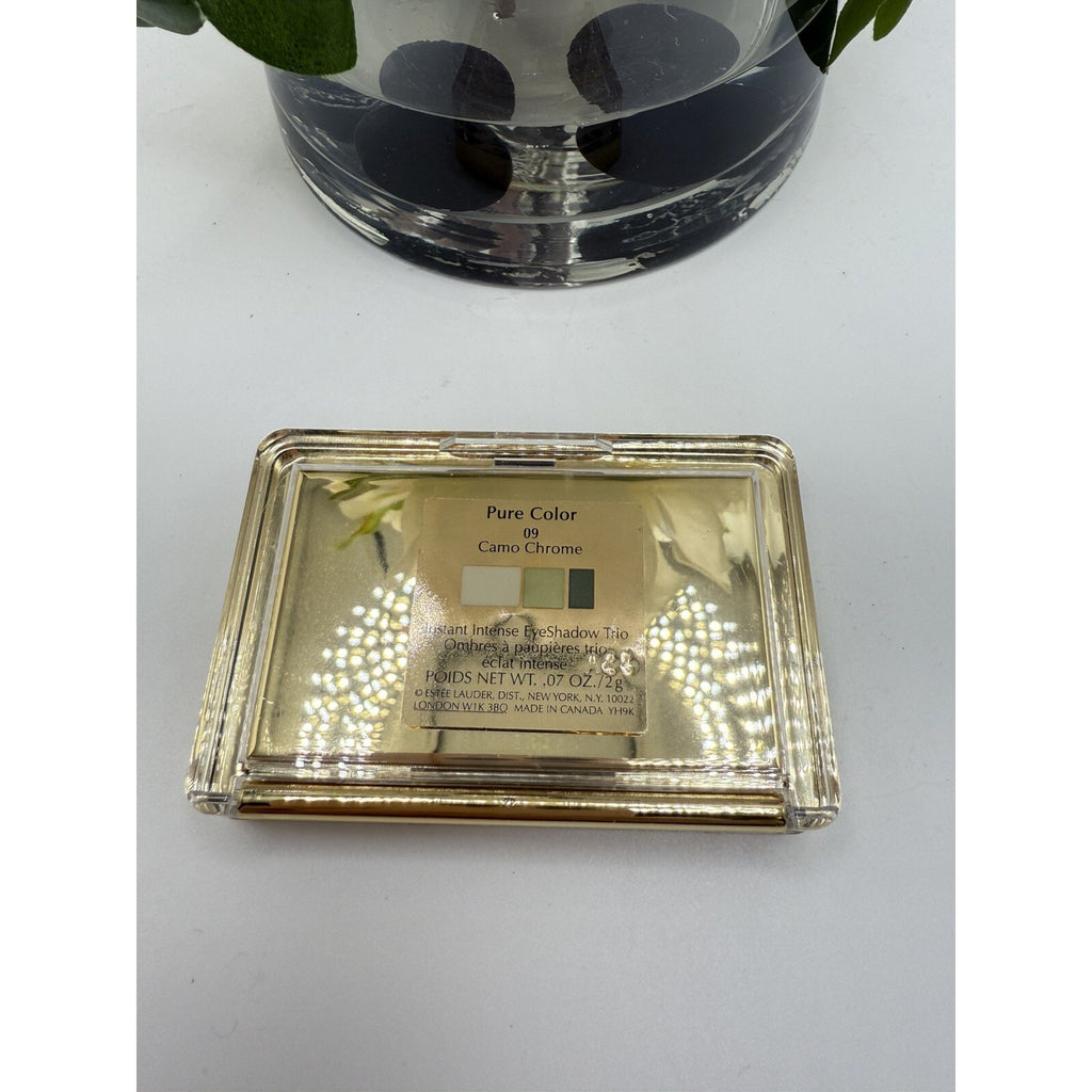 Estee Lauder Pure Color Instant Intense EyeShadow Trio 09 Camo Chrome Full Size