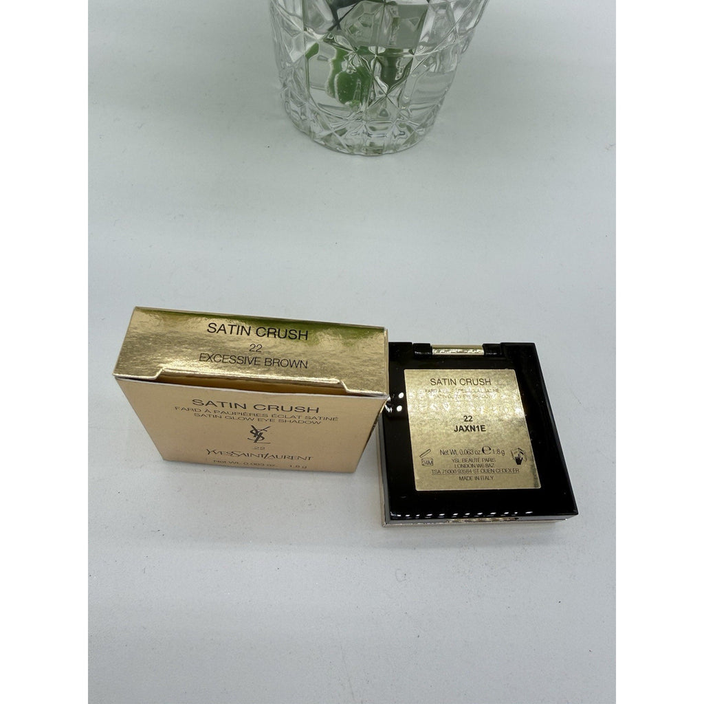 Yves Saint Laurent Velvet Crush Matte Eye Shadow 22 Excessive Brown Full Sz