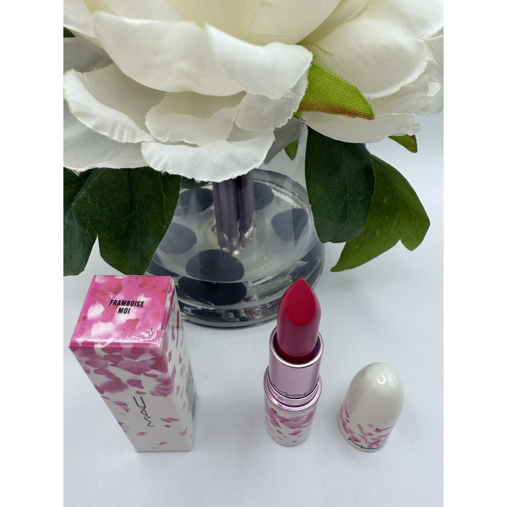 MAC Matte Lipstick FRAMBOISE MOI Full Size 0.1 Oz New In Box