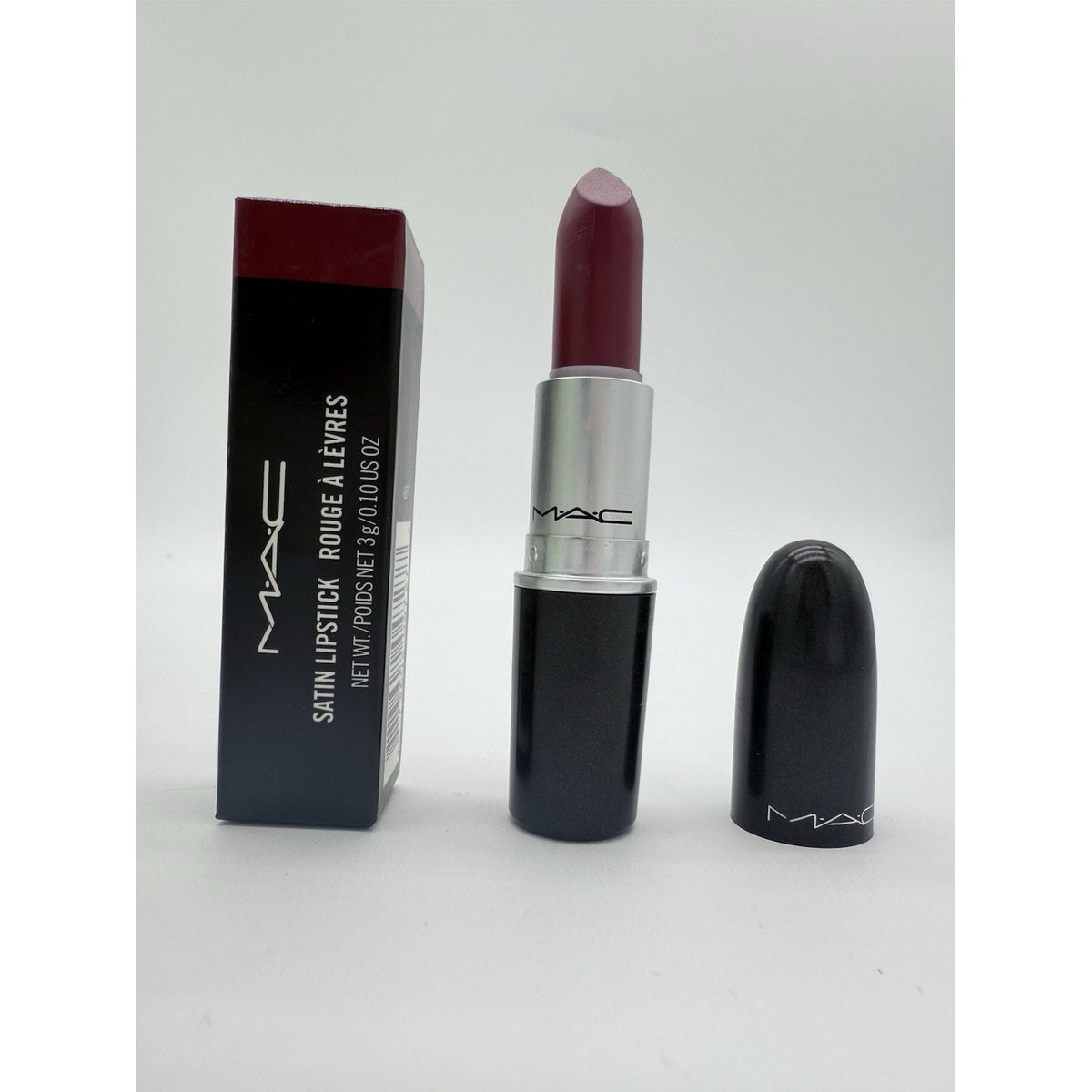 MAC Satin Lipstick Amorous 801 3g/.10 oz New In Box