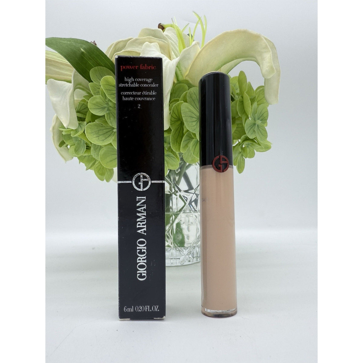 Giorgio Armani POWER FABRIC High Coverage Stretchable Concealer #2 .2oz