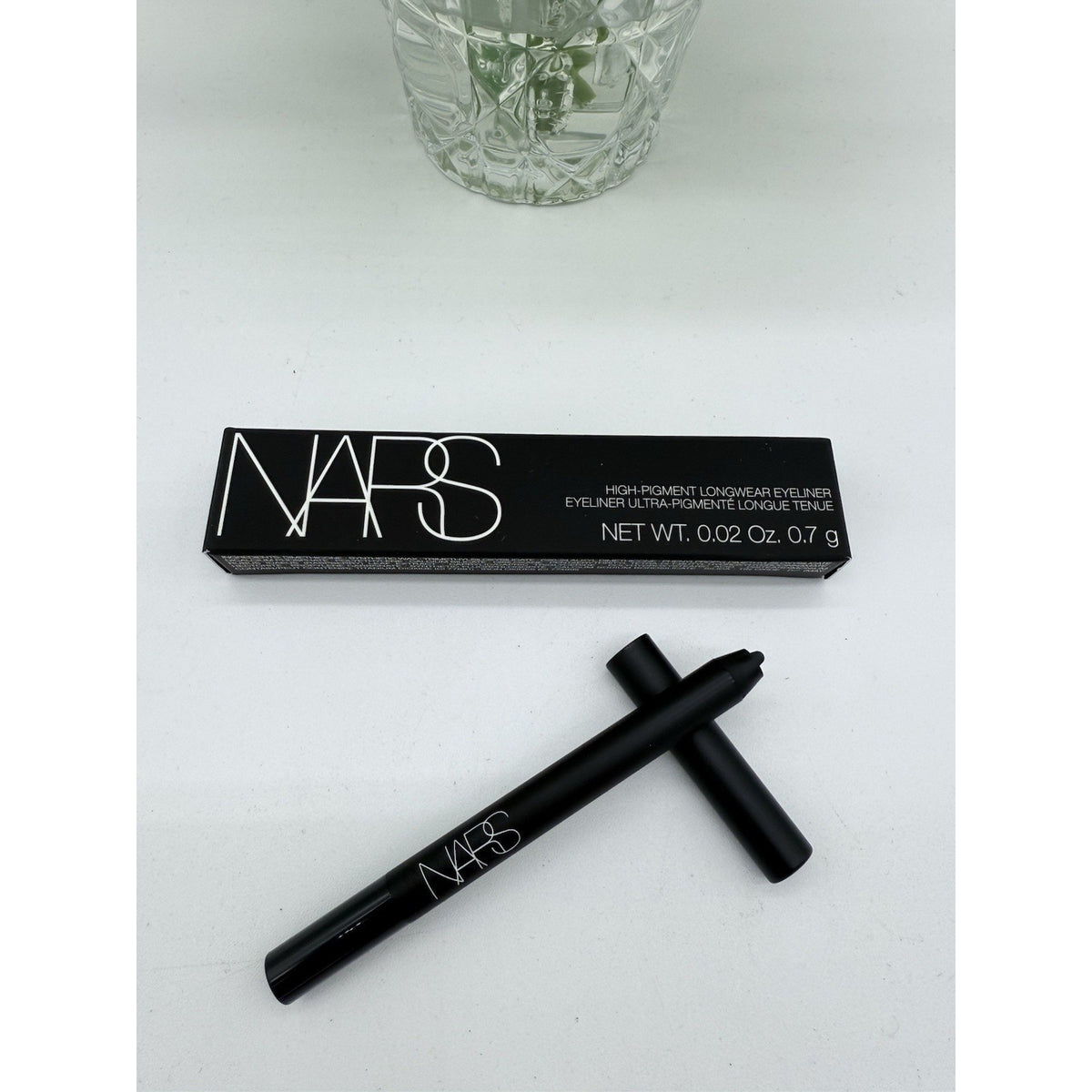 NARS High Pigment Longwear Eyeliner VIA VENETO Black .02oz Travel Mini Size