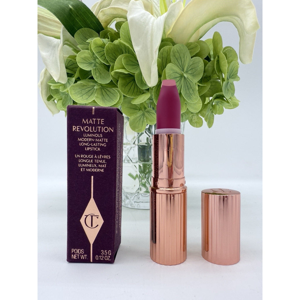 Charlotte Tilbury Matte Revolution Lipstick Gracefully Pink .12oz / 3.5g