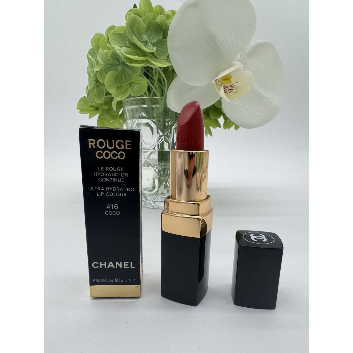 Chanel Rouge Coco Ultra Hydrating Lip Colour 416 COCO 3.5g / 0.12oz