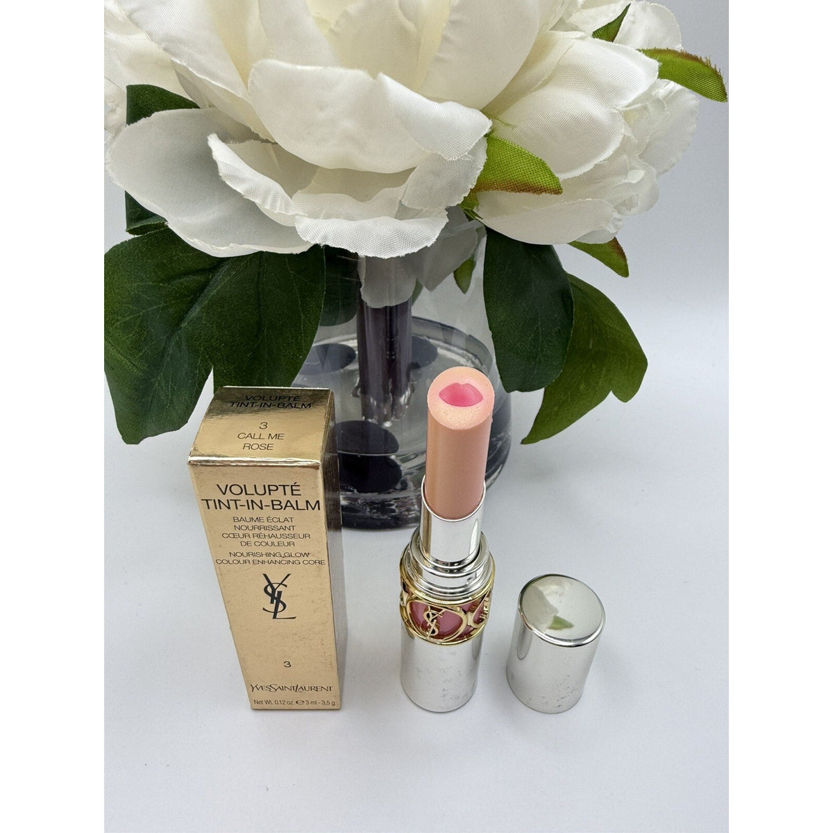 Yves Saint Laurent Volupté Tint In Balm 3 Call Me Rose 0.12oz / 3.5g