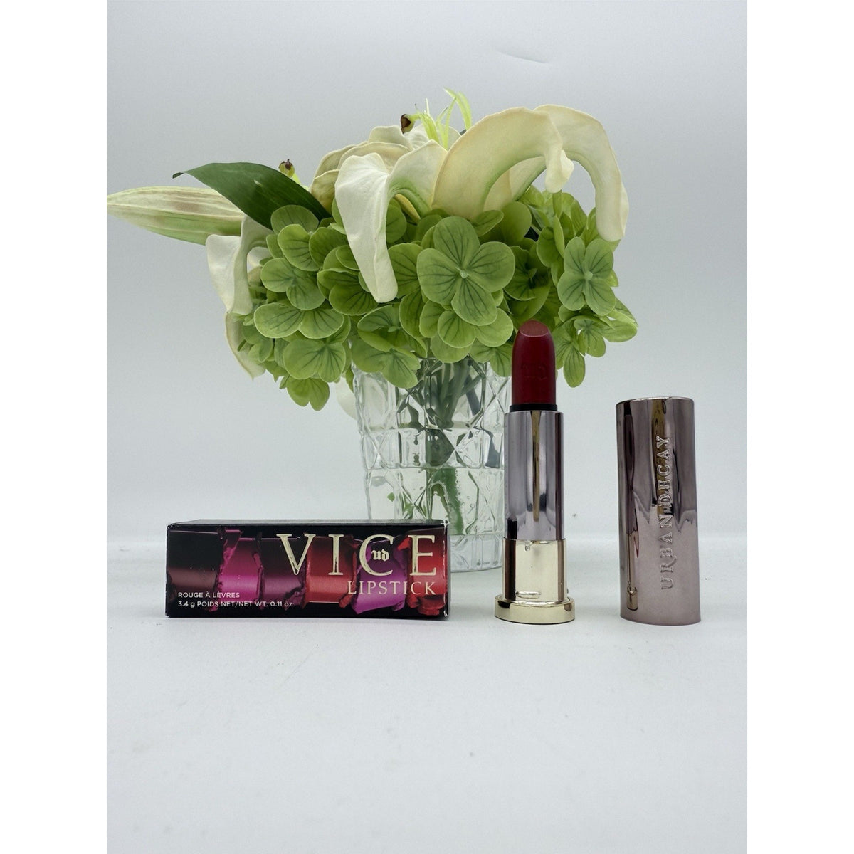 Urban Decay Vice Lipstick SINGE Metallized .11oz / 3.4g