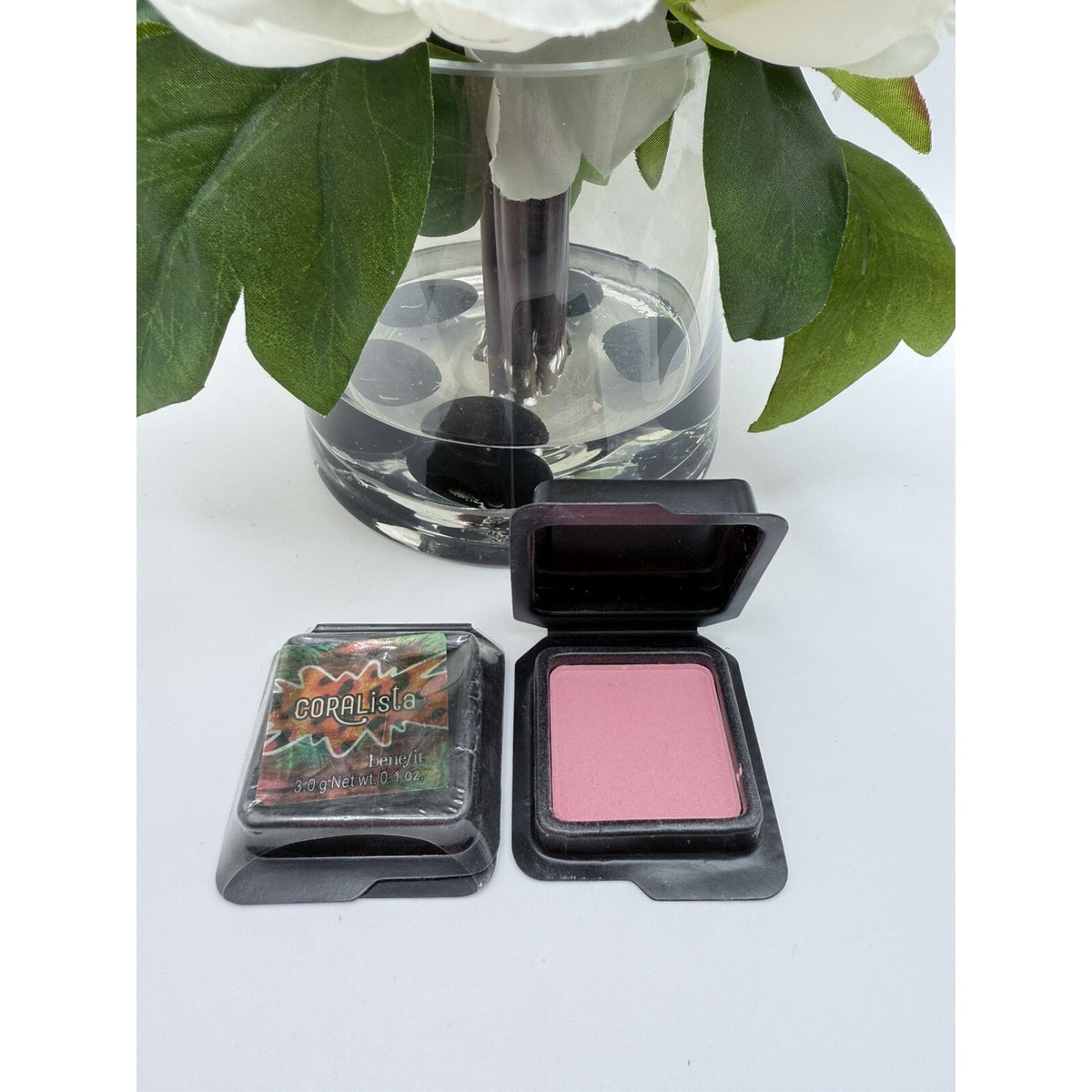 Benefit CORALista Blush NEW Travel Size 3g/.1oz Coastal Chic Discontinued Powder