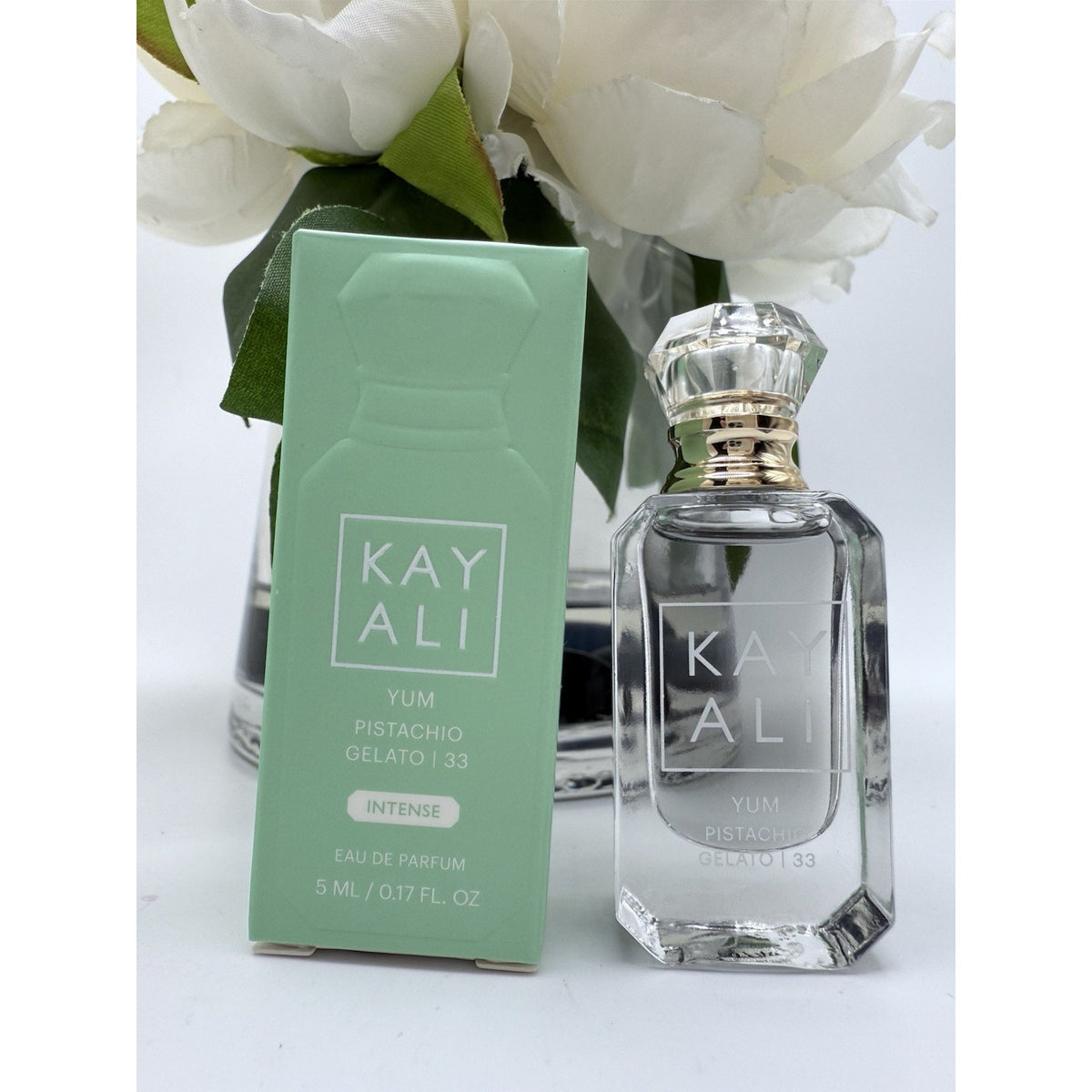 Kayali Yum Pistachio Gelato 33 Intense Eau De Parfum 5ml / .17fl.oz. MINI Splash