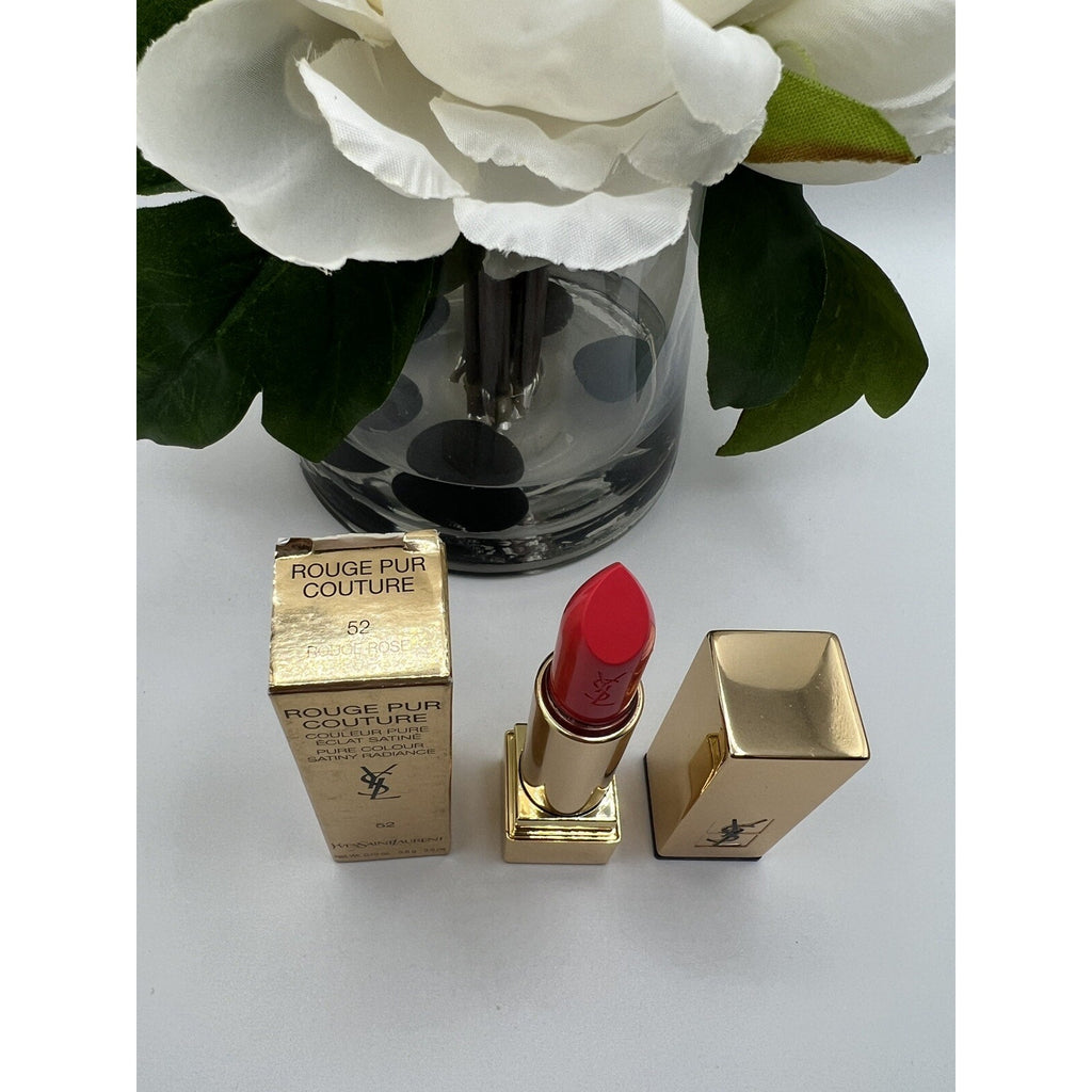 Ysl Yves Saint Laurent Rouge Pur Couture Lipstick 52 ROUGE ROSE 3.8g