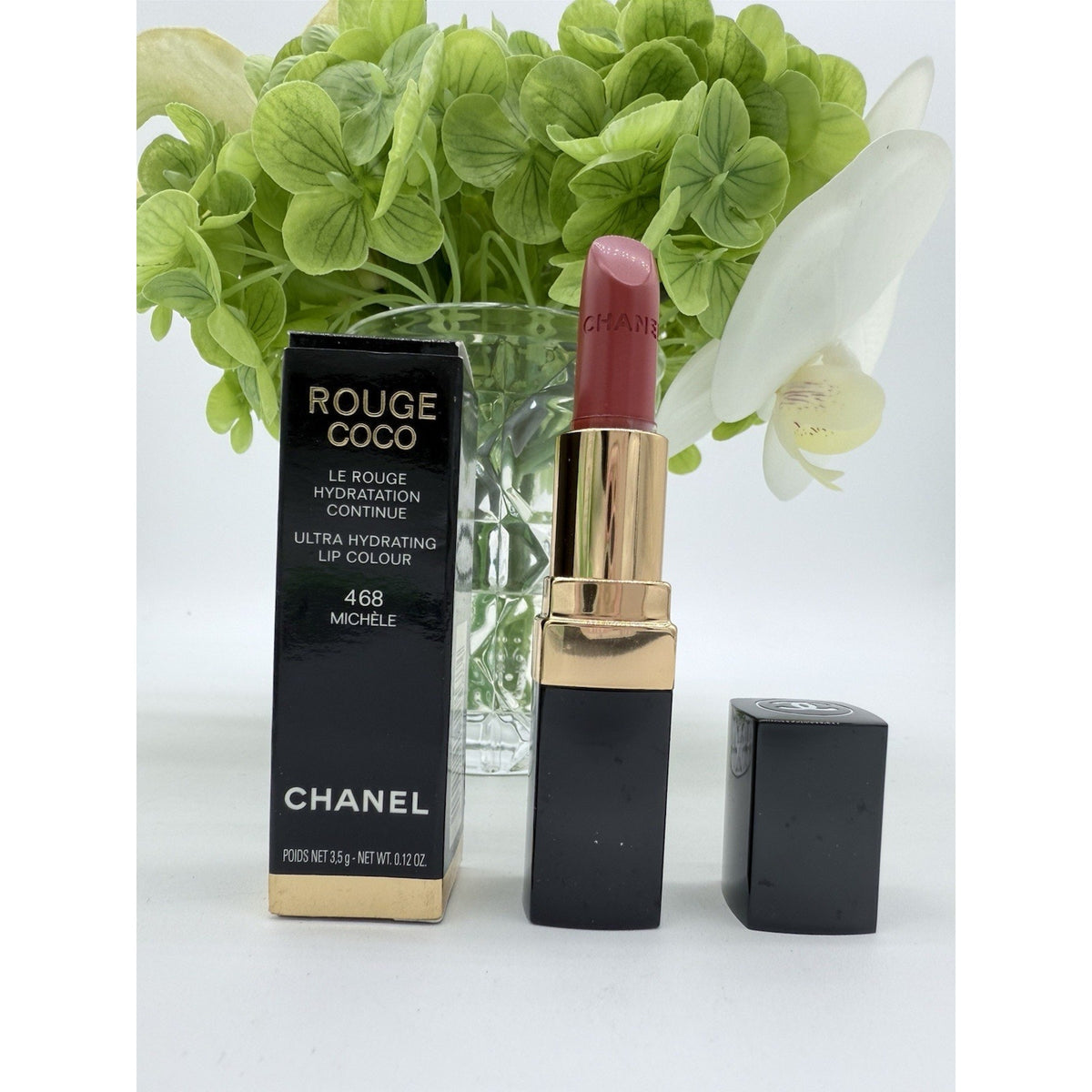 Chanel Rouge Coco Ultra Hydrating Lip Colour 468 Michele 3.5g / 0.12oz