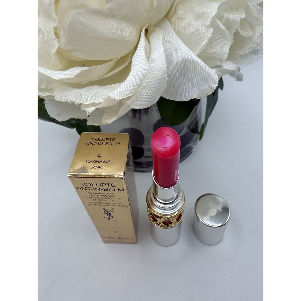 Yves Saint Laurent Volupte Tint In Balm 4 Desire Me Pink 0.12 oz / 3.5 g