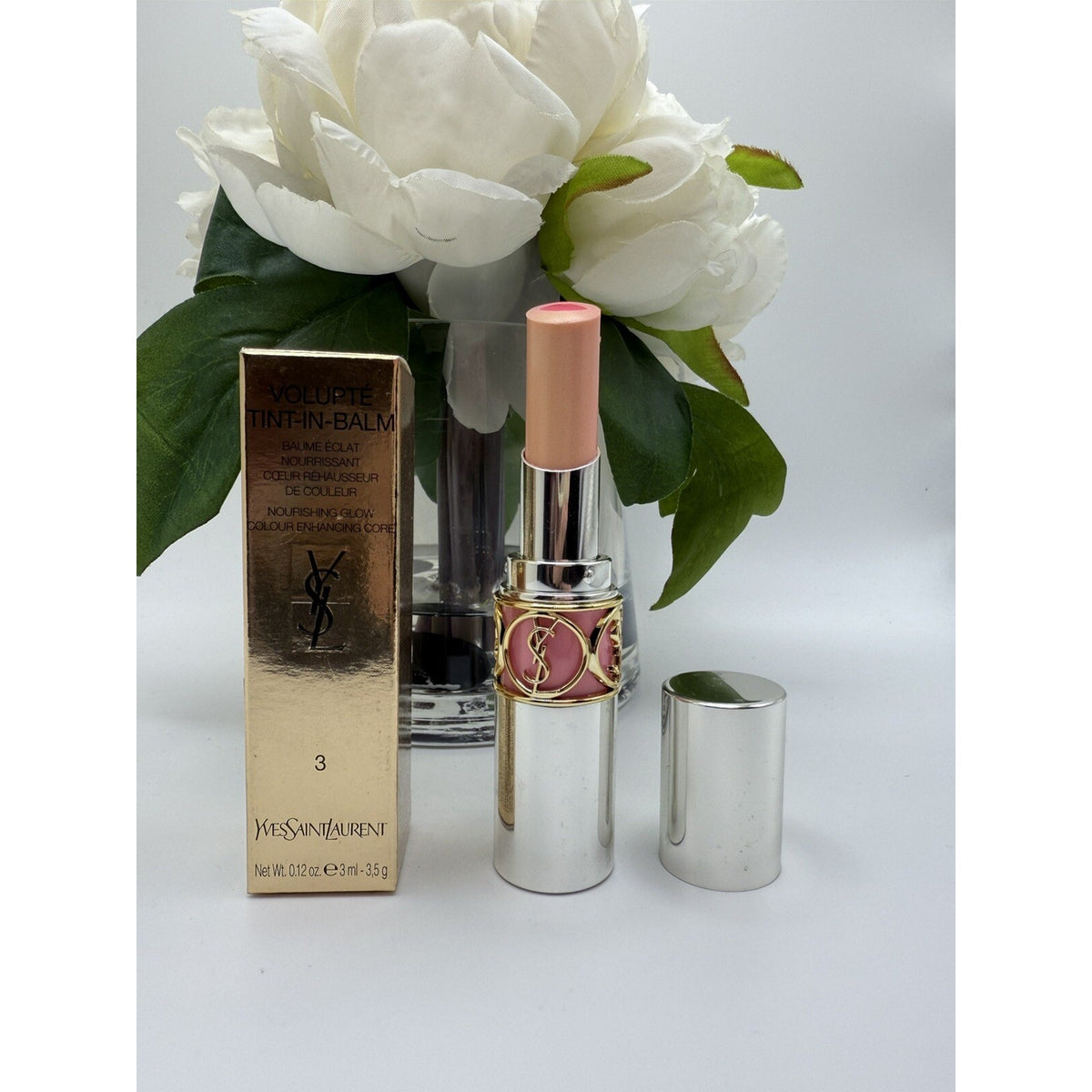 Yves Saint Laurent Volupté Tint In Balm 3 Call Me Rose 0.12oz / 3.5g