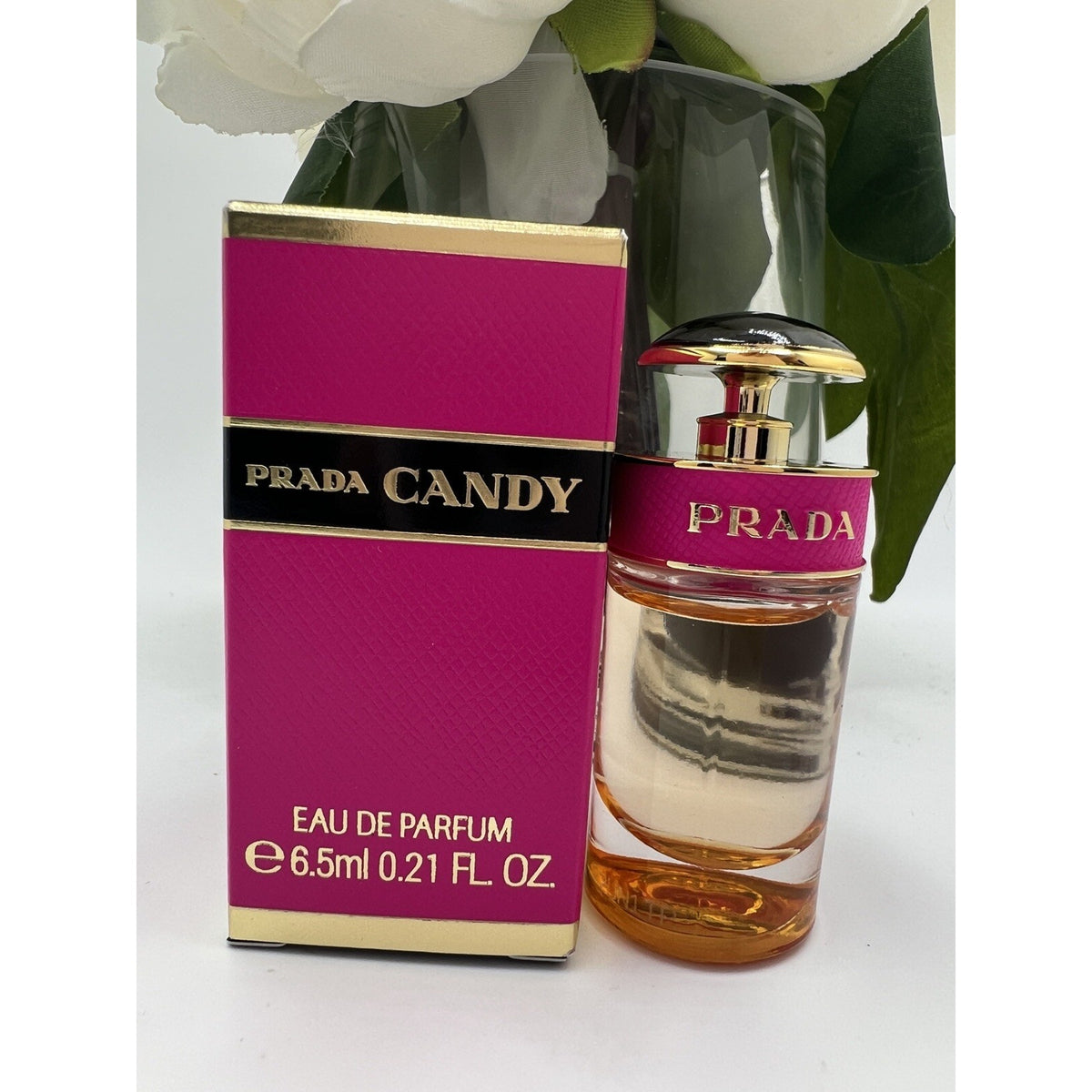 Prada Candy Eau de Parfum 0.21 Oz 6.5 mL Mini Bottle Splash Perfume Women