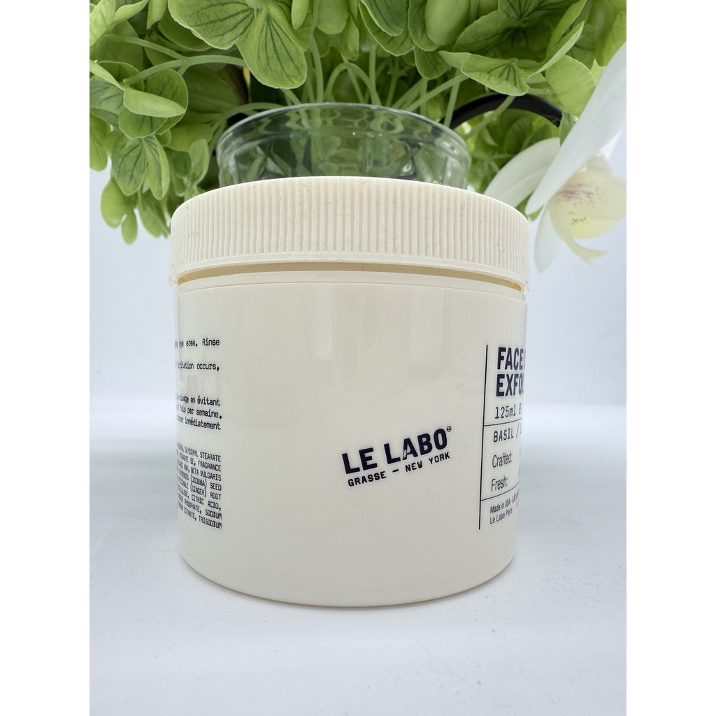 Le Labo Face Scrub Exfoliant Visage Basil / Ginger 4.2 oz NEW