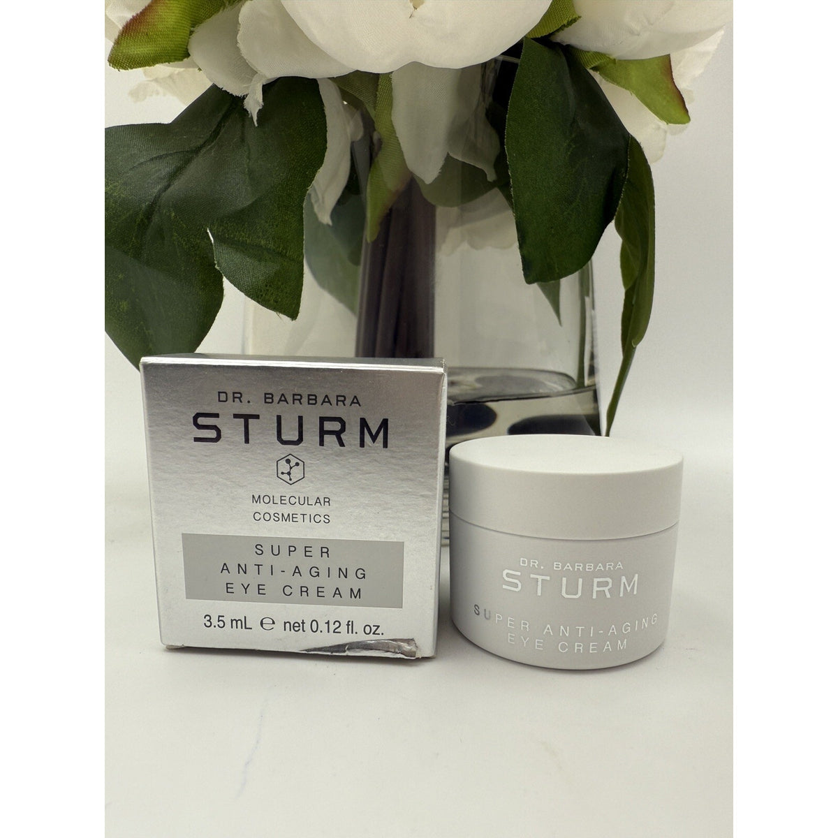 Dr. Barbara Strum Super Anti-Aging Eye Cream .12oz/3.5mL Travel Size NEW in Box