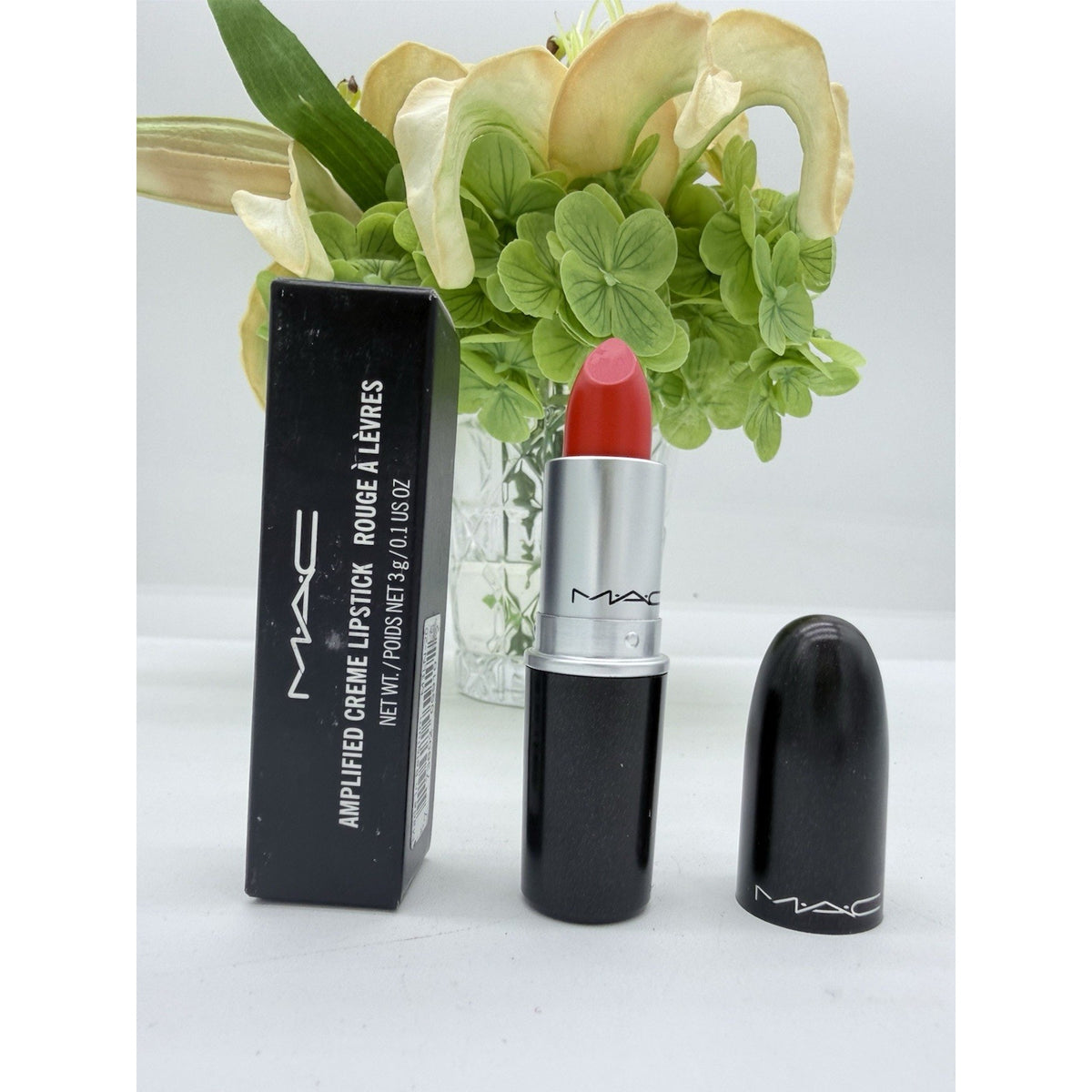 MAC Amplified Creme Lipstick 115 MORANGE 0.1oz / 3g