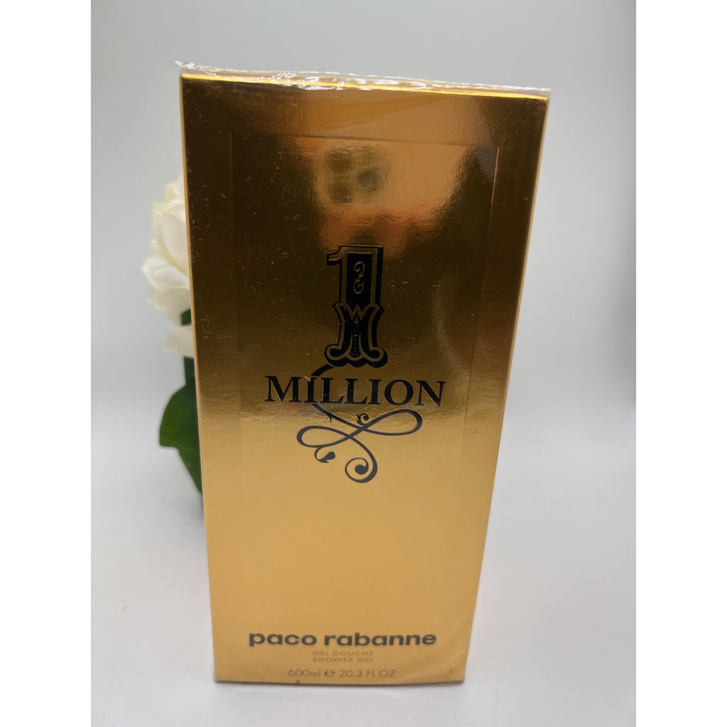 PACO RABANNE 1 One million Shower Gel 600 ml 20.3 oz New in Sealed Box JUMBO